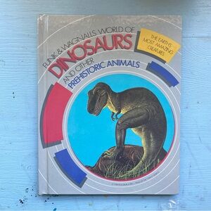 Vintage Funk & Wagnalls World of Dinosaurs & Other Prehistoric Animals Book